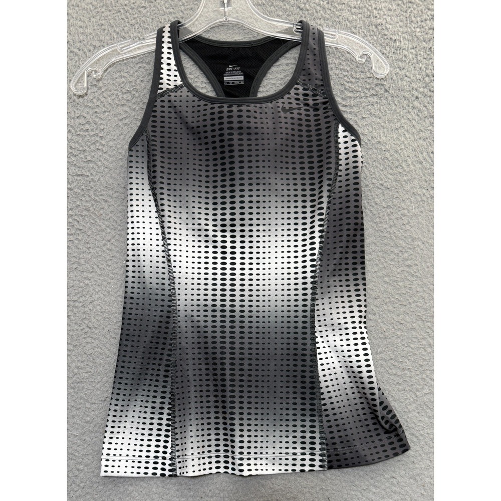 NIKE Dri-Fit Victory Is Mine Racerback Ombre‎ Geometric Womens Size XS